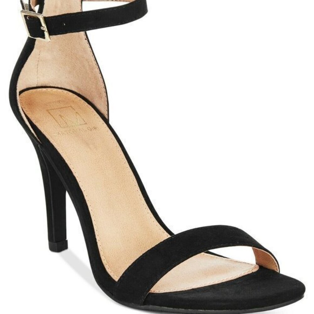 Material Girl Women Dress shoes heels 10.5M Black